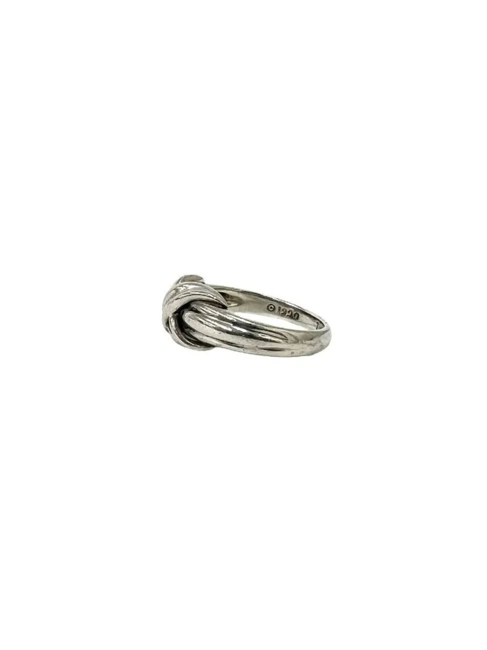 Tiffany & Co Signature Cross Ring 925 Sterling Silver